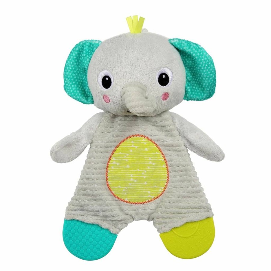 Bright Starts Giraffe Teething Toy - BPA-Free Crinkle Plush for Babies, Safe & Soft Infant Teether