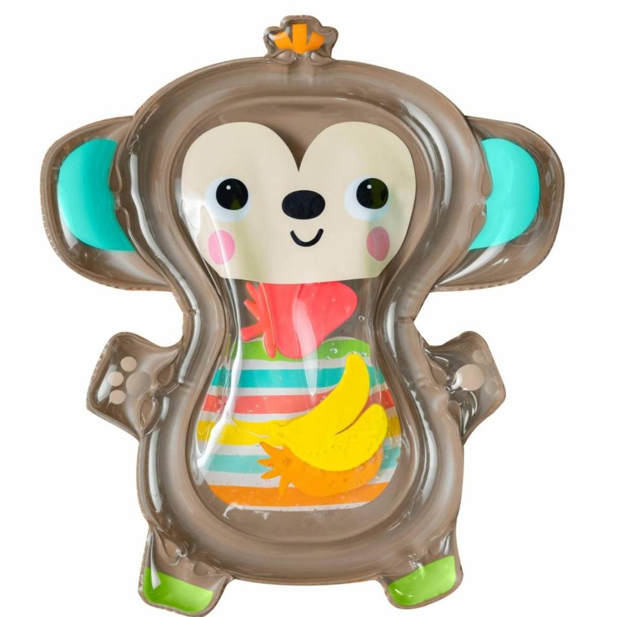 Bright Starts Inflatable Tummy Time Water Mat - Sensory Play Mat for Babies 0-6 Months, Interactive Baby Activity Toy for Infant Development