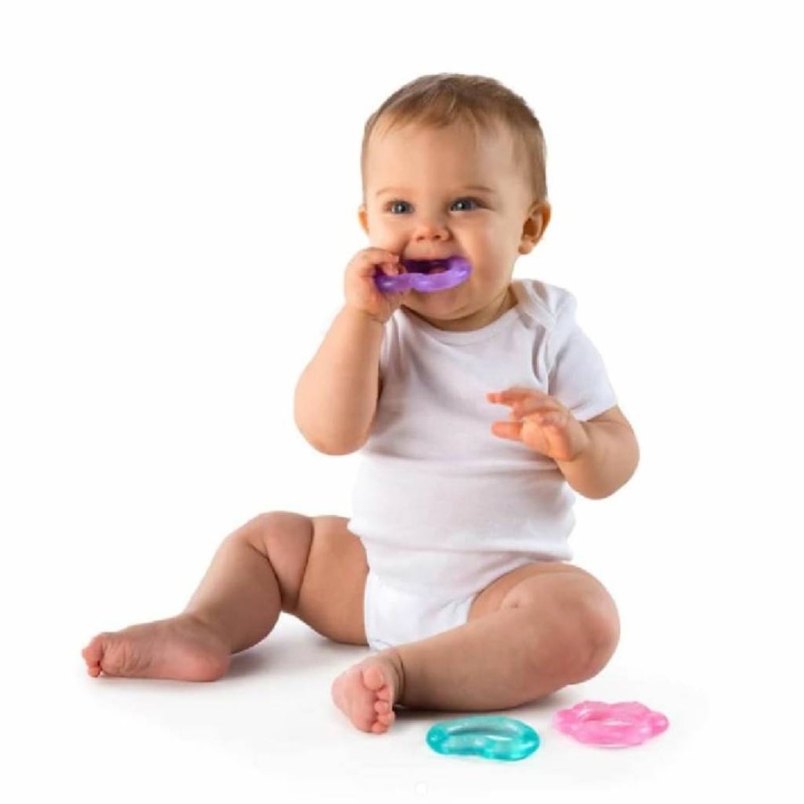 Bright Starts BPA-Free Teething Toy for Babies 3M+ - Soothing Chill & Teethe Relief